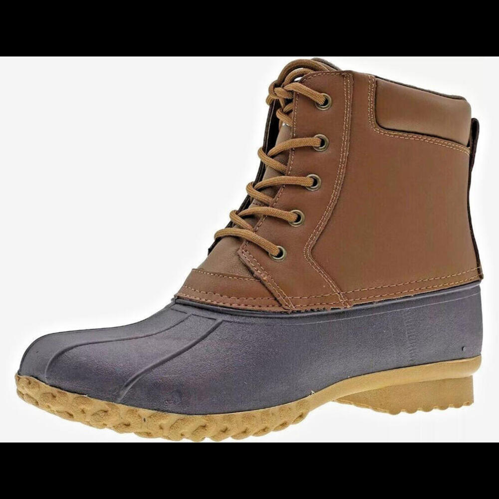 NIB ARCTIC SHIELD WATERPROOF INSULATED OUTDOOR DUCK BOOTS MENS 8M AS-MDB100-DB
